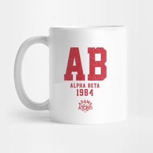 Alpha Beta AB - 1984 - vintage frat Revenge of the Nerds Mug